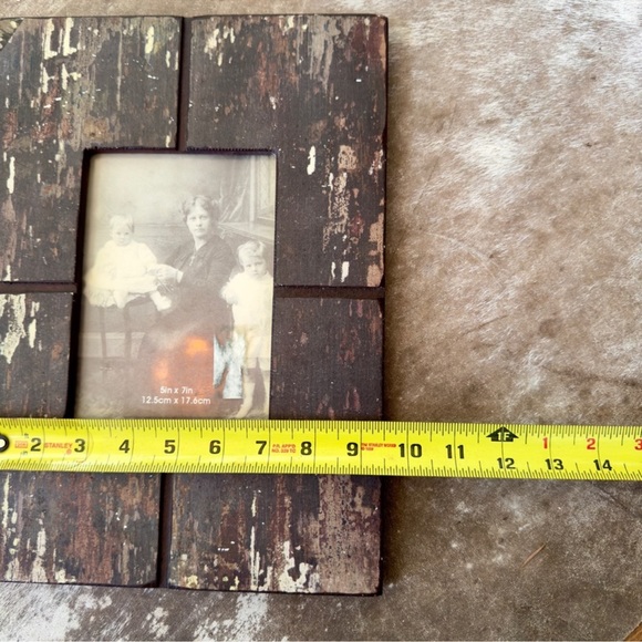 RUSTIC FARMHOUSE 5x7 Large Barnwood Style Photo Frame Picture Frame 9.5”x13” - Picture 13 of 13